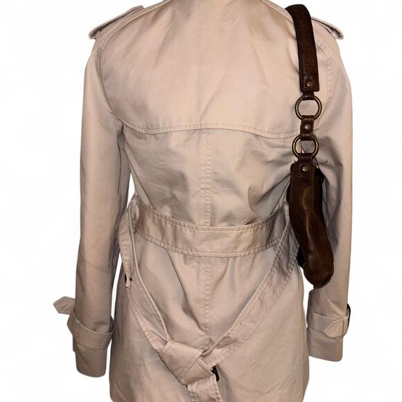 Coach Women's Tan and Cream Coat - Picture 4 of 4